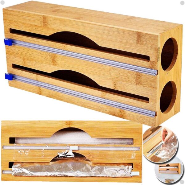 منظم ورق الألمنيوم وغلاف البلاستيك.